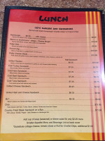 C&t's Llc menu