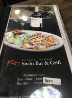 K Sushi And Grill food