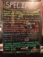 Wasabi Bistro menu