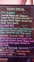 Wasabi Bistro menu