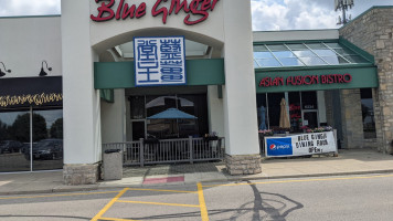 Blue Ginger Asian Fusion Bistro outside