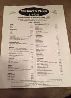 Michael's menu