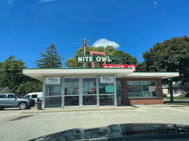 Nite Owl Ice Cream Parlour Sandwich Shoppe inside