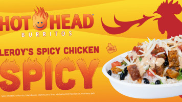 Hot Head Burritos food