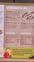 California Tortilla menu