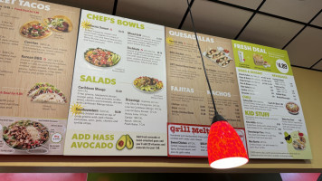 California Tortilla menu