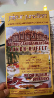 The Jaipur Junction menu