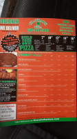 Grandad's Pizza menu