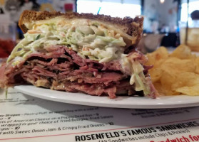 Rosenfeld's Jewish Deli food