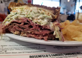 Rosenfeld's Jewish Deli food