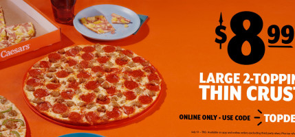 Little Caesars Pizza food