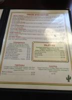 Berto's Grill Tex Mex menu