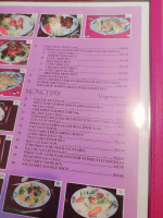 Vietnamese Delight menu