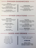 Stack Burger menu