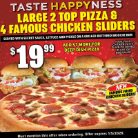 Happy's Pizza food