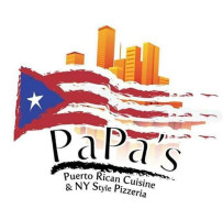 Papa's Puerto Rican Cuisine New York Pizza food