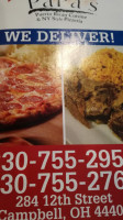 Papa's Puerto Rican Cuisine New York Pizza food