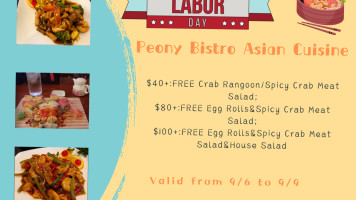 Peony Bistro Asian Cuisine And food