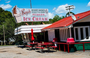 Burge's Hickory Smoked Turkeys & Hams food