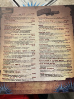 Blue Agave Mexican And Grill menu