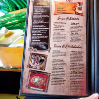 El Rodeo Mentor menu