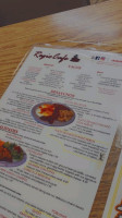 Regio Cafe menu