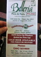 Belleria Pizza Italian Poland outside