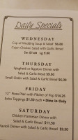 Uptown Pizza (liberty) menu