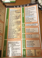 Executive Diner menu