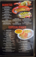 El Paso Mexican Grill menu