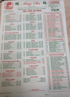 Ming Chu Chinese menu