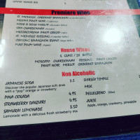 Samurai Sushi Hibachi Steakhouse menu