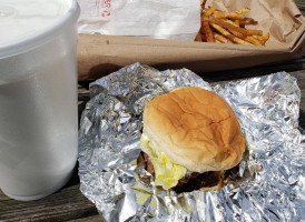 Checkers Drive-in Home Of The Best Burger In The World food