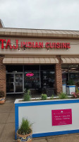 Taj Indian Cuisine outside