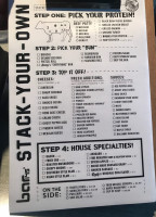 145 menu