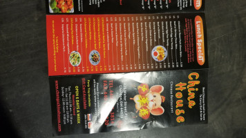 China House menu