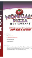 Monical's Pizza Of Linton menu