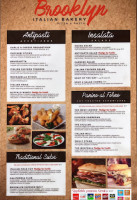 Brooklyn Italian Bakery Pizza Pasta menu