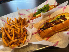 Haute Dogs And Fries food