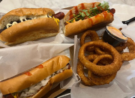 Haute Dogs And Fries food