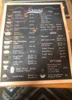 Jirani Coffeehouse menu