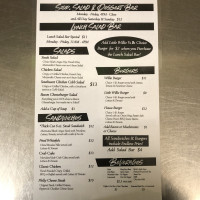 Hoss's menu