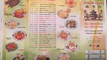 Dragon Village menu