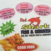 Red Shark Fish And Chicken inside