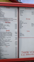 Los Jilbertos menu