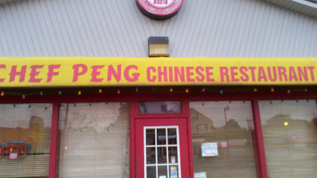 Chef Peng outside