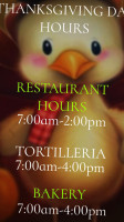 Los Angeles Tortilleria, Bakery food