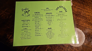 Pointers And Lounge menu