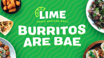 Lime Fresh Mexican Grill food