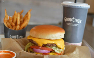 Good Times Burgers Frozen Custard food